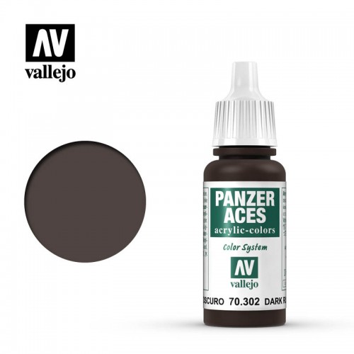 Vallejo Panzer Aces Dark Rust 70302